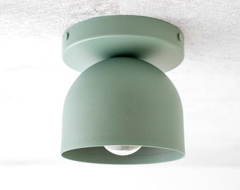 Scandinavian Inspired Ceiling Light - Hanging Fixture - Pastel Line - Hardwired Fixture - Minimalist Lighting - Model No. 1107