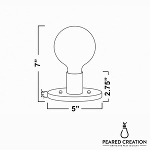 Bohemian Style - Pastel Lighting - Color Ceiling Light - Minimalist Lighting - Light Fixture Model No. 4460 Bild 9
