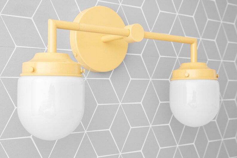 Colored Vanity Light Green Vanity Light Colorful Lamp Etsy