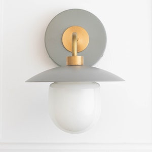 Entry Light - Modern Design - Gray Wall Light - Modern Wall Sconce - Home Decor - Model No. 7039