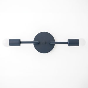 Blue Vanity Light - Modern Lighting - Colorful Lamp - Minimalist Style - Light Fixture - Model No. 1938