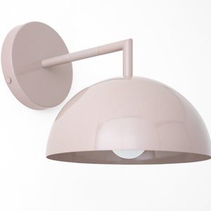 Black Dome Wall Sconce Dome Light Colored Wall Light Wall Lighting Wall Lamp Model No. 6952 image 7