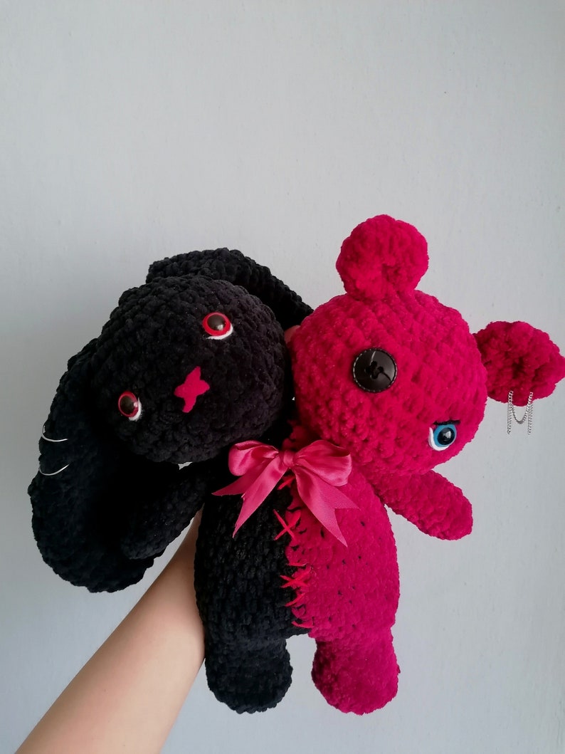 Half Bear Half Rabbit Doll - Etsy