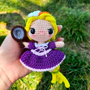 RAPUNZEL Crochet Doll