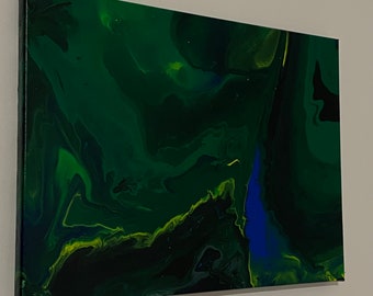 Green Nebula painting