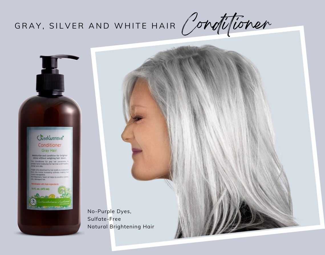 Gray Hair Conditionersilver Hair Conditioner, Yellow or Purple Hair