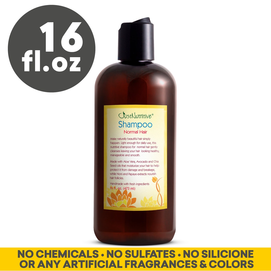 Natural Hair Shampoo for Moisturized Healthy Hair, Paraben Free Hair