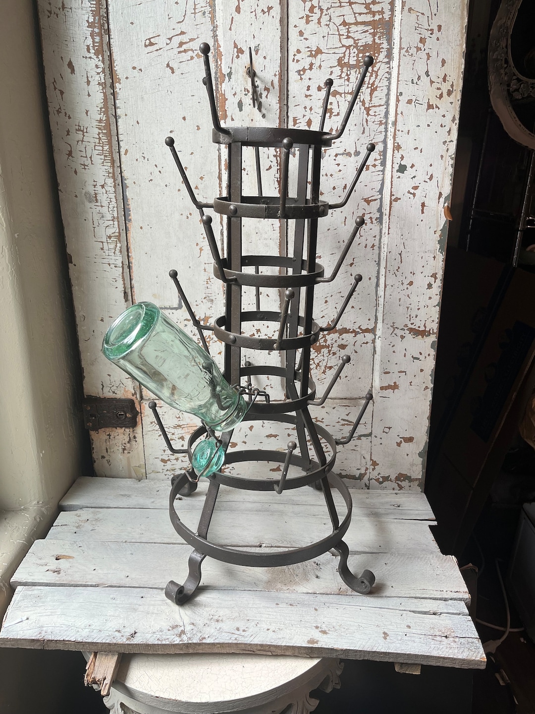 6 Tier Metal French Drying Rack - Etsy