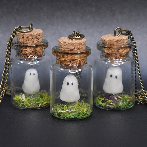 Ghost in a Jar Necklace