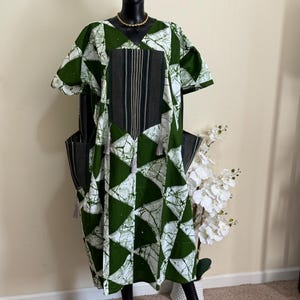 SIMI LUXURY ANKARA and Asoke Bubu dress kaftan kimono rich aunty vibes