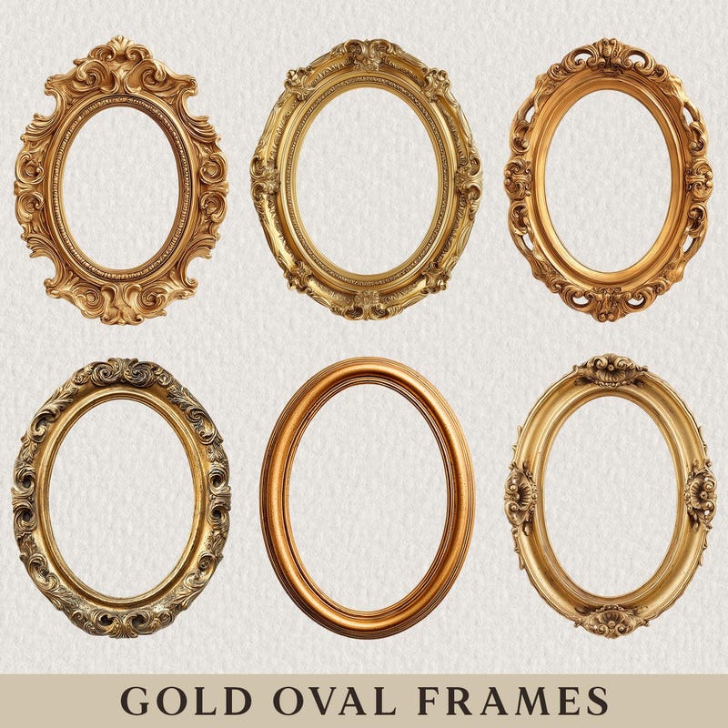Gold Bumpy Frame Ornate Gold Frames - Etsy