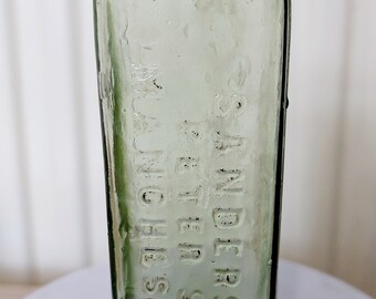 Vintage Light Green Bottle..Sanderson.