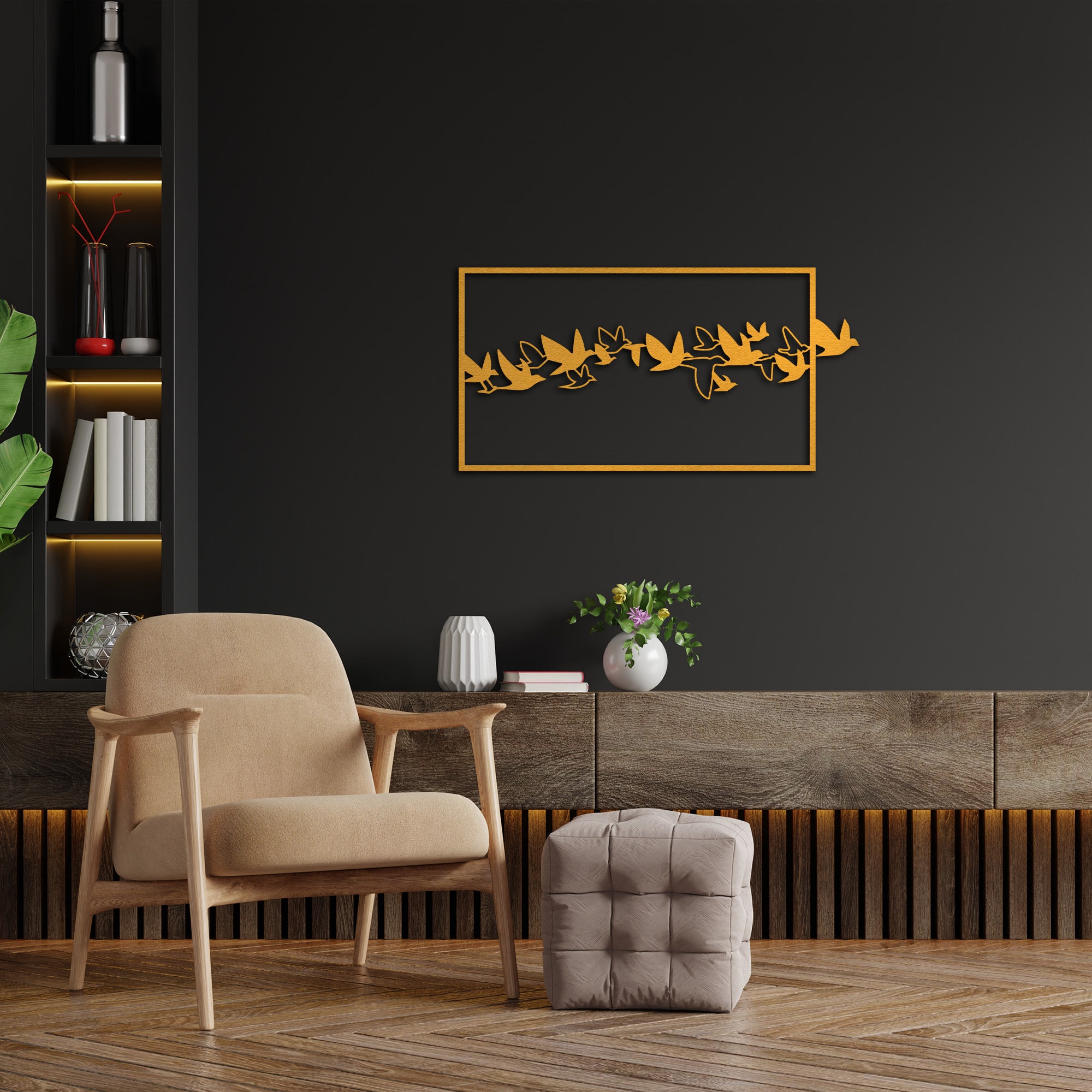 Birds Metal Wall Art Flying Birds Decor Room Large Wall Art Etsy Canada