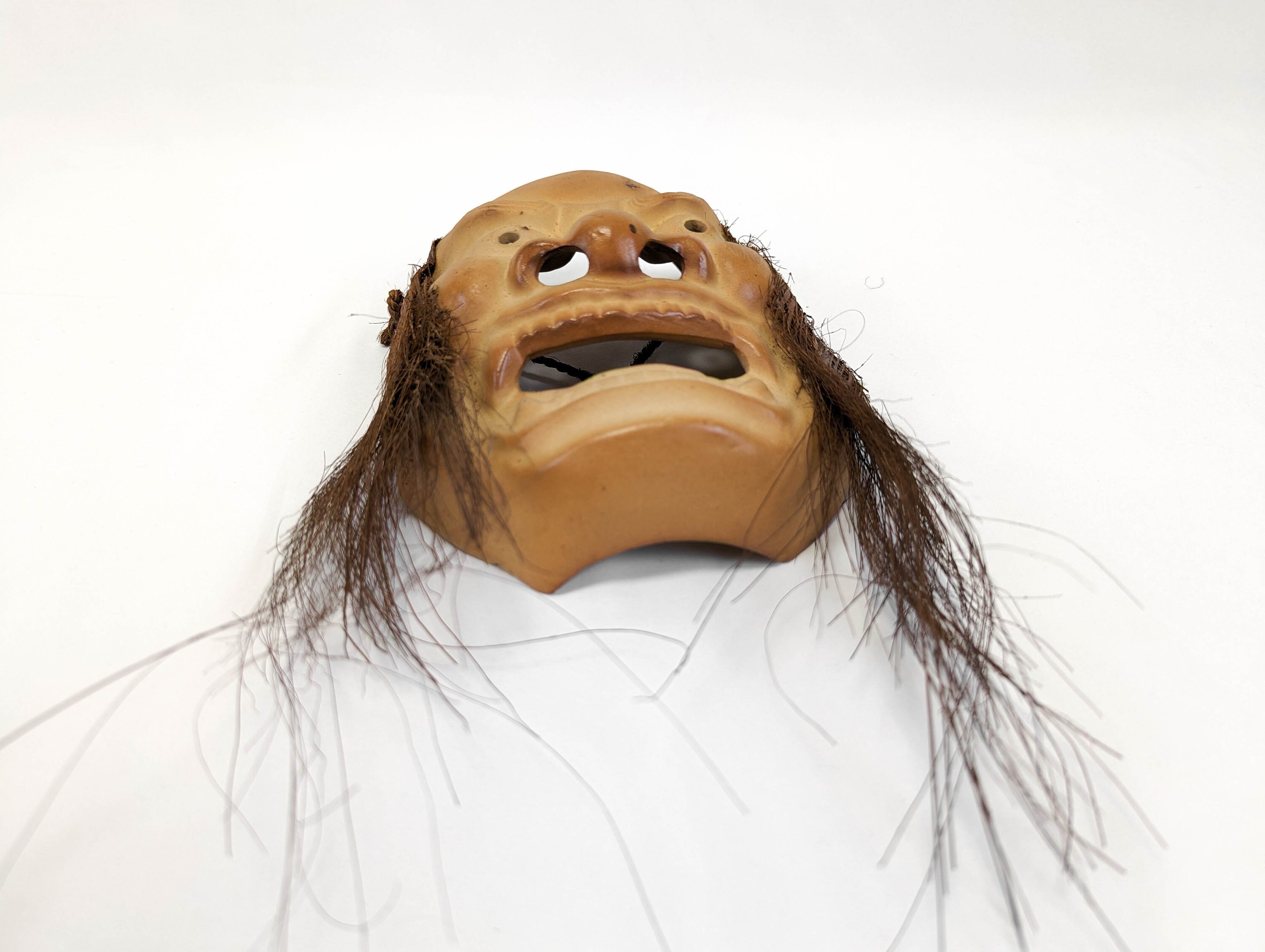 Ceramic Oni Mask Traditional Japanese Style Mask Folk Craft Etsy