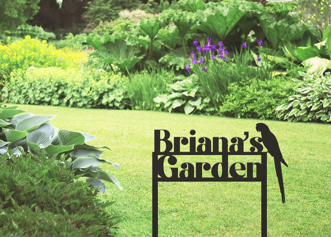 Personalized Yard Sign, Custom Metal Yard Sign With Stakes, Metal Yard