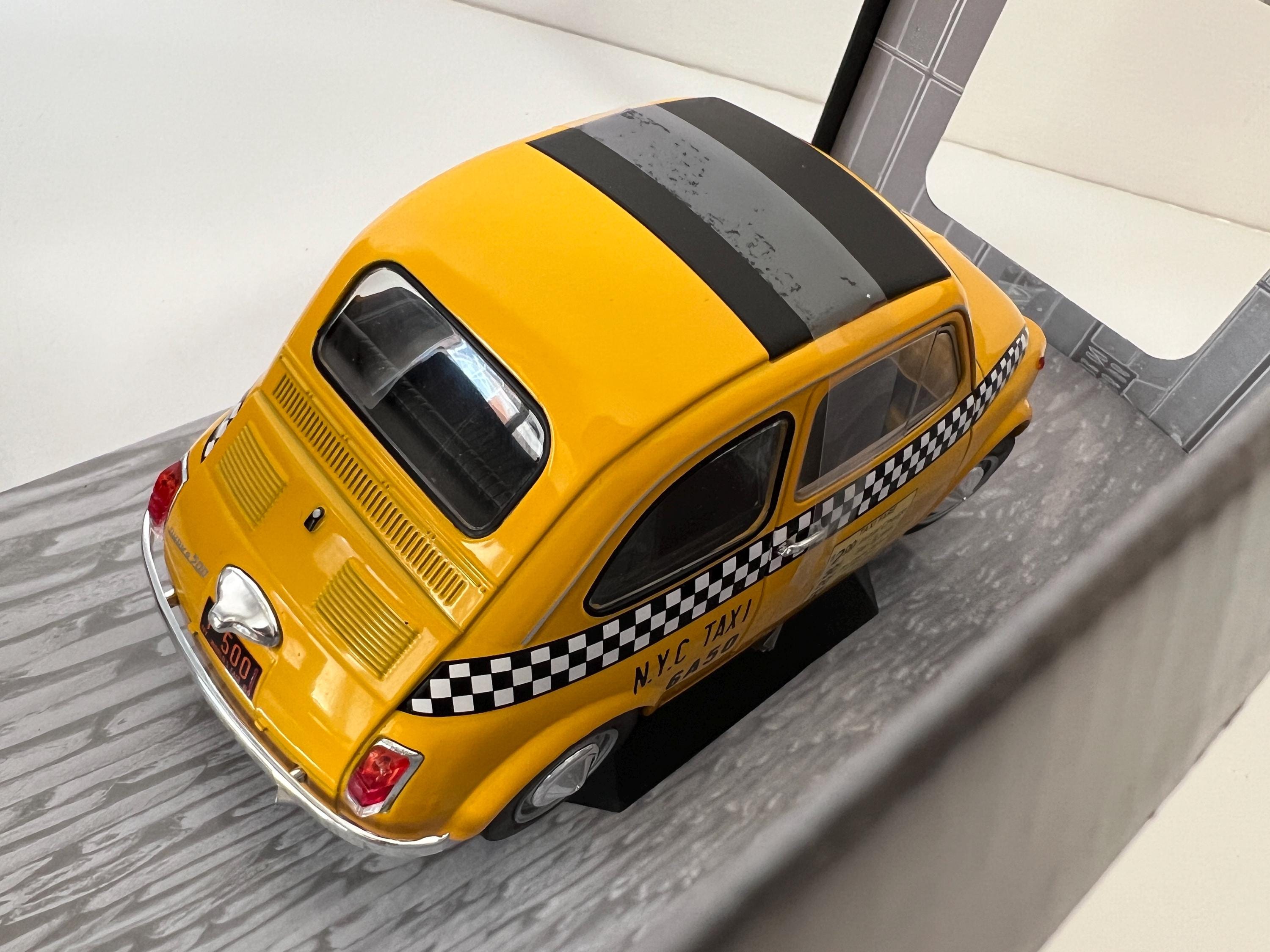 SOLIDOFiat 500 タクシーミニカー イエロー1/18 お買い得な1/18ミニカーSOLIDO新入荷しました。 | ホビーショップ
