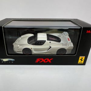 Ferrari FXX 2006 White 1:43 Hot Wheels Elite 1/43