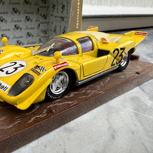 Ferrari 512 S 1970 Yellow 1:43 Brumm 1/43