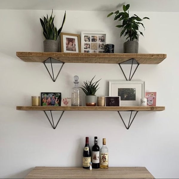 Rustic Wooden Shelves - Bespoke Sizes