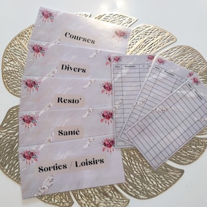Carte à Personnaliser + TRACKER A6 Enveloppe ouverte | Budget des Enveloppes