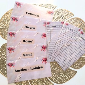 KAARTEN om te personaliseren +TRACKER A6 of A7 | Envelopbegroting