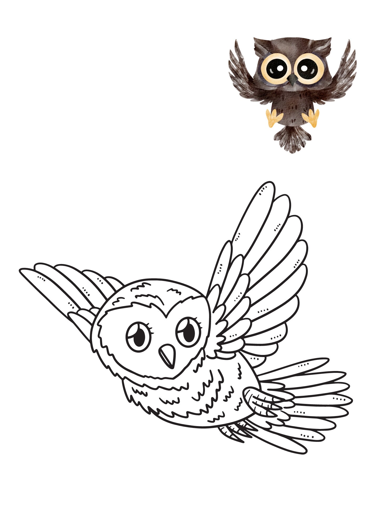 Simple Toddler Coloring Pages Animals, Set of Coloring Pages, Printable ...