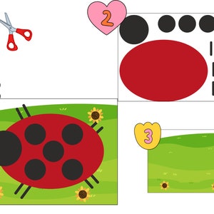 Cut and Glue Printable Sheets for Toddlers, Cut and Glue Activity PDF ...