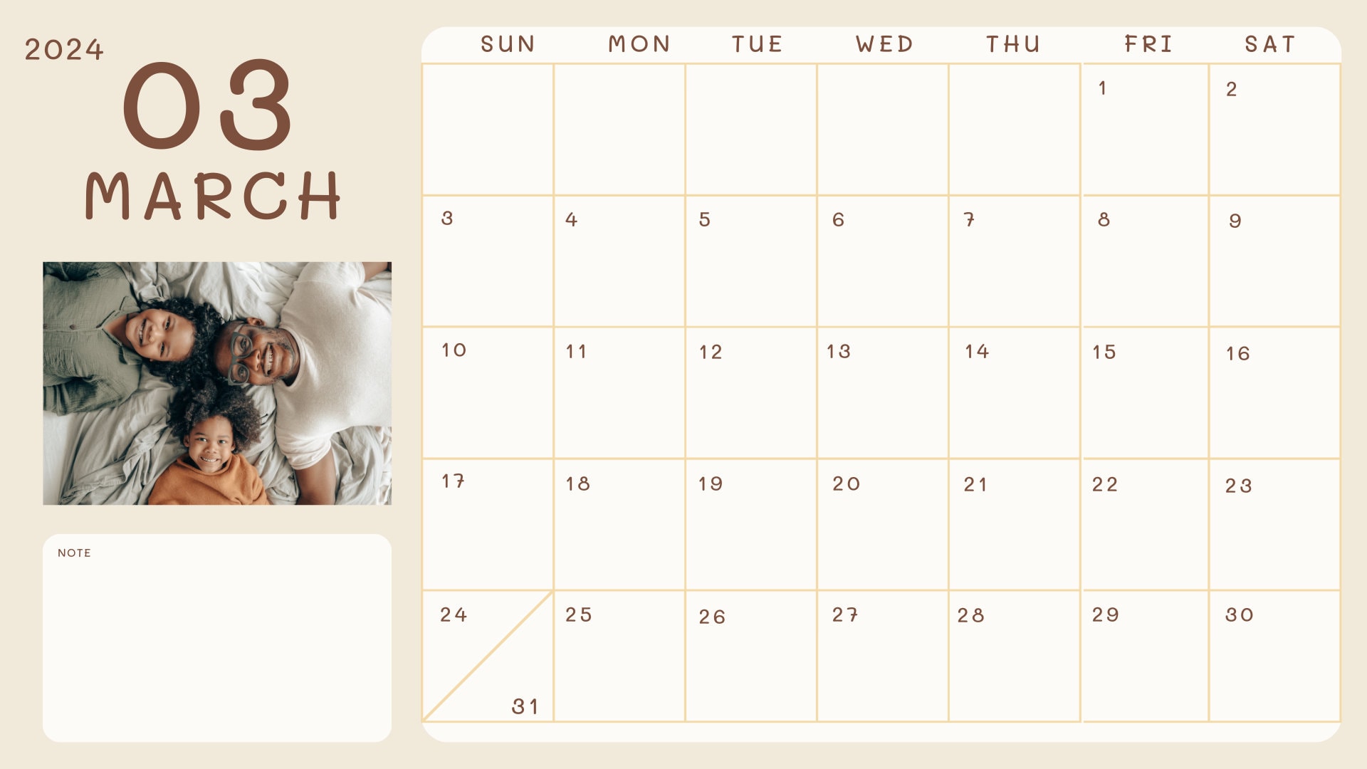 Personalized Calendar 2025, Printable and Editable Calendar 2025