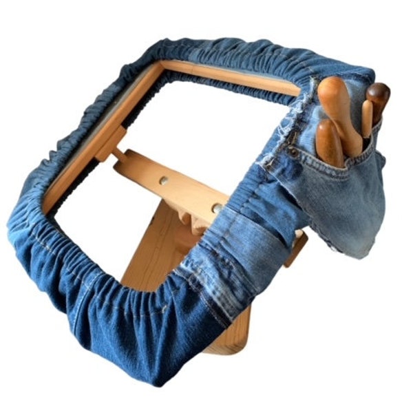 Rug Hooking DENIM FRAME  COVER