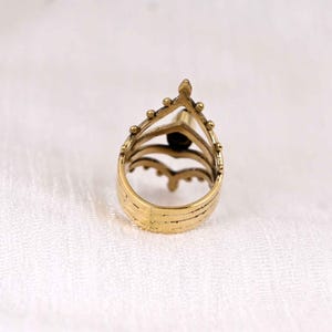 Diamond Chevron Ring, V Ring, Gold Chevron Ring, Minimalist Ring, Dainty Ring, Simple Silver Ring, Gift for Her, Wedding Band, Curve Ring