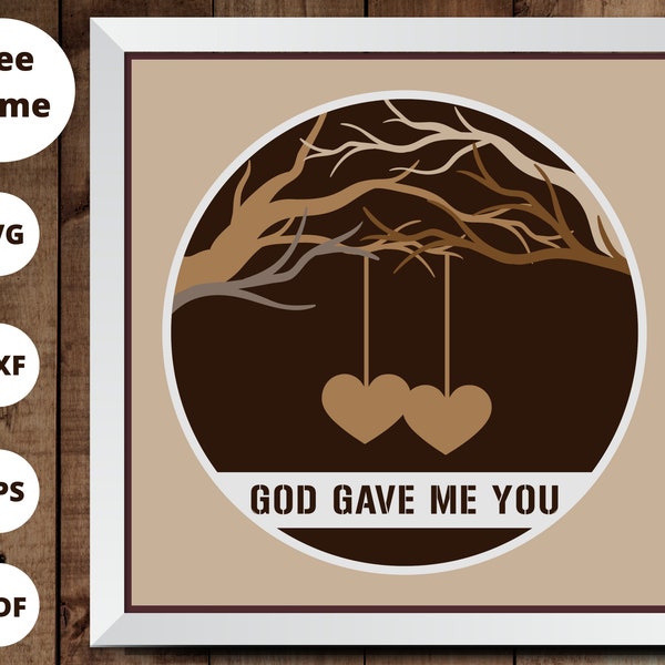 3D Personalized Shadow Box, Couples Custom Name, Anniversary Gift, Personalized Wedding Gift, Housewarming Gift, Files For Cricut 3D Personalized Shadow Box, Couples Custom Name, Anniversary Gift, Personalized Wedding Gift, Housewarming Gift, Files For Cricut