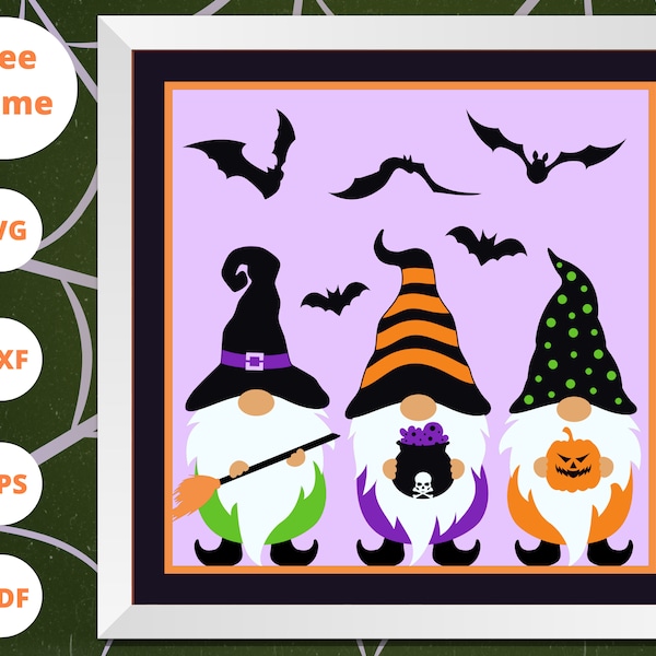 3d HALLOWEEN GNOMES svg, Gnomes Shadow box svg, Halloween Svg, 3d Gnomes svg, 3d layered svg, Files For Cricut - For Silhouette 3d HALLOWEEN GNOMES svg, Gnomes Shadow box svg, Halloween Svg, 3d Gnomes svg, 3d layered svg, Files For Cricut - For Silhouette