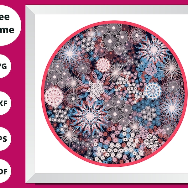 3D GHOST CORAL Shadow Box - Ethereal Shadow Box SVG - Multidimensional Paper Art Shadow Box - For Cricut 3D GHOST CORAL Shadow Box - Ethereal Shadow Box SVG - Multidimensional Paper Art Shadow Box - For Cricut