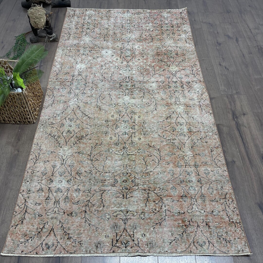 No.40 ヴィンテージラグ L トルコ マット turkish rug 大判 No.40