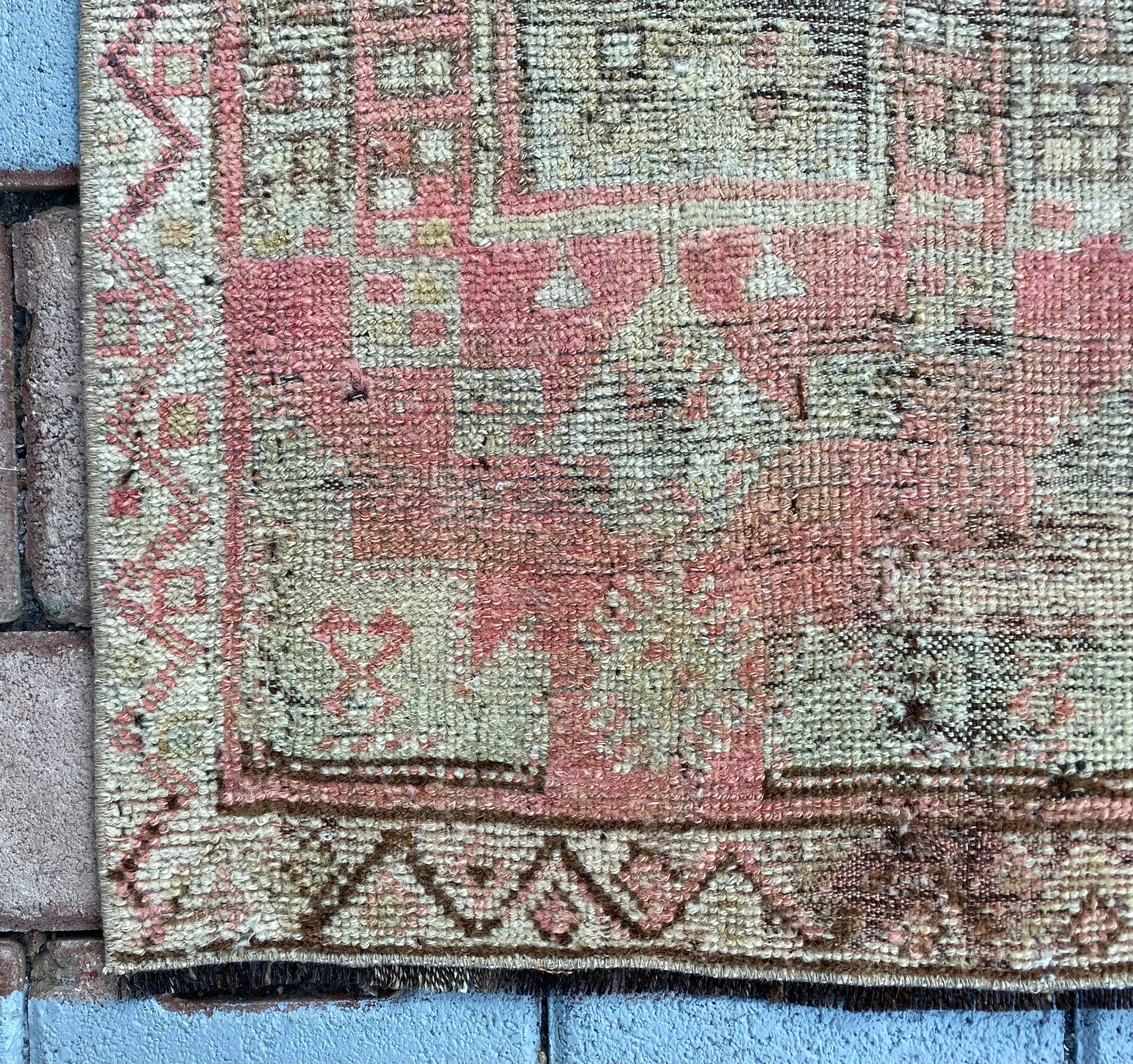 80×116 ViNTAGE TURKiSH RUG Vintage Turkish Rug 1.6x2.6 Ft (49x80 Cm), Red Floral Rug - Etsy