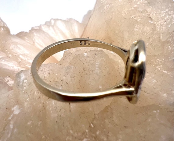 ArtDećo HISTORIC Antik Saphir Ring mit Altschliff… - image 7