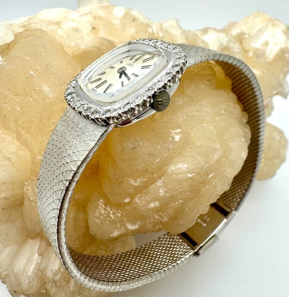 Luxury EBEL Vintage Watch - 750 white gold 18K. w… - image 2