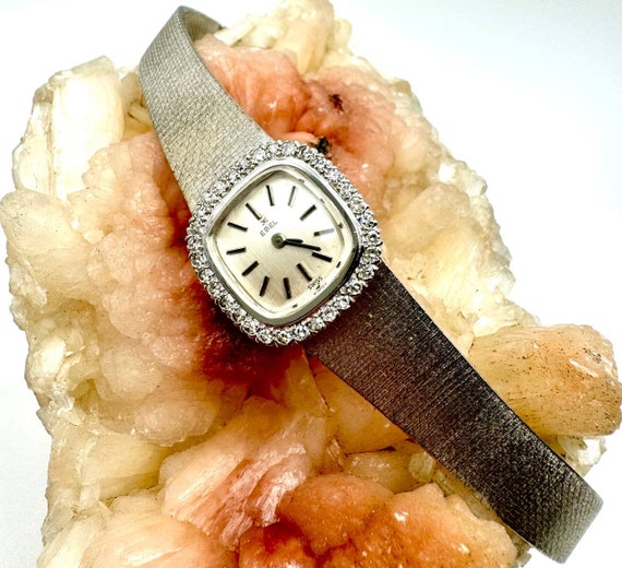 Luxury EBEL Vintage Watch - 750 white gold 18K. w… - image 5
