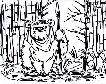 Ewok warrior