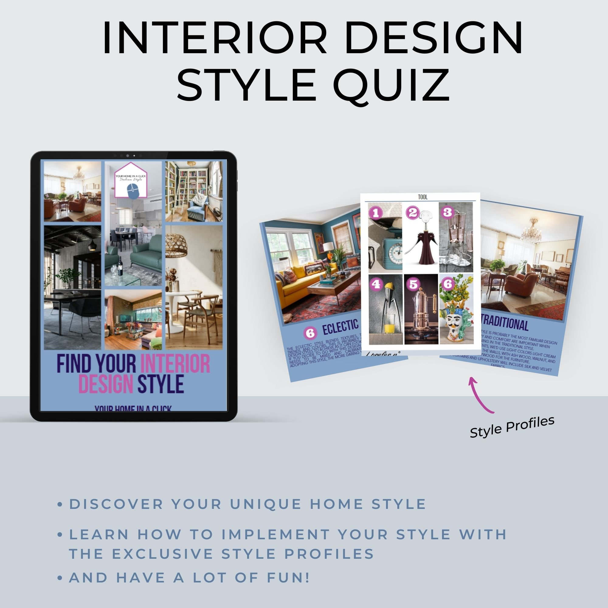 Interior Design Style Quiz Find Your Interior Design Style Interior ...