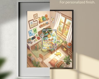 Eevee 173 - Arte Digital para Exibição Estendida - Cartão não incluído