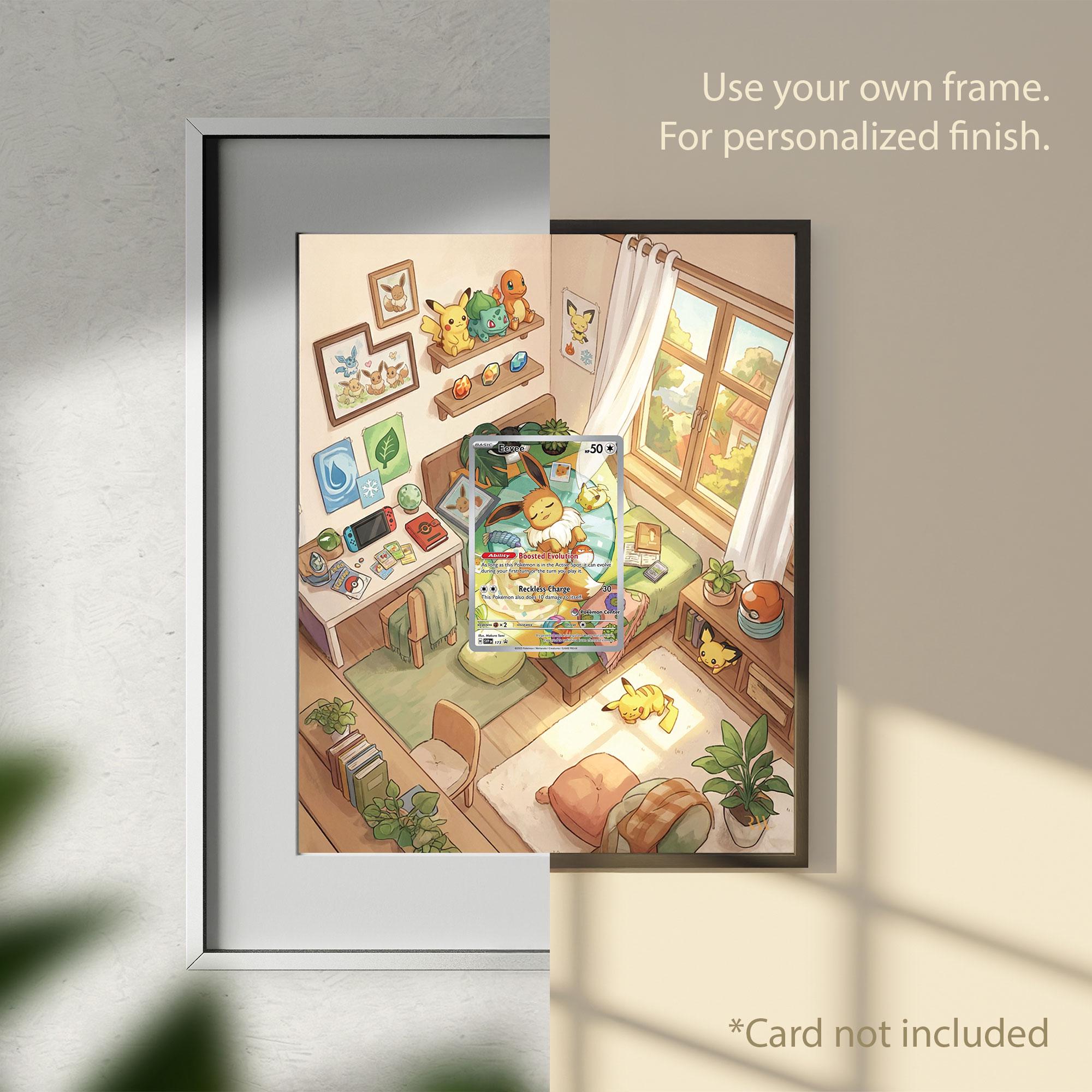 Eevee 173 - Extended Display Digital Artwork - No Card Included - Etsy