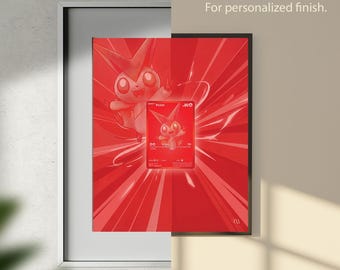Victini 172/086 Erhöhte Anzeige Digitales Kunstwerk