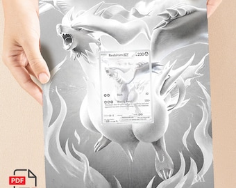 NのレシラムAR | ポケモンカード用拡張アートディスプレイケース