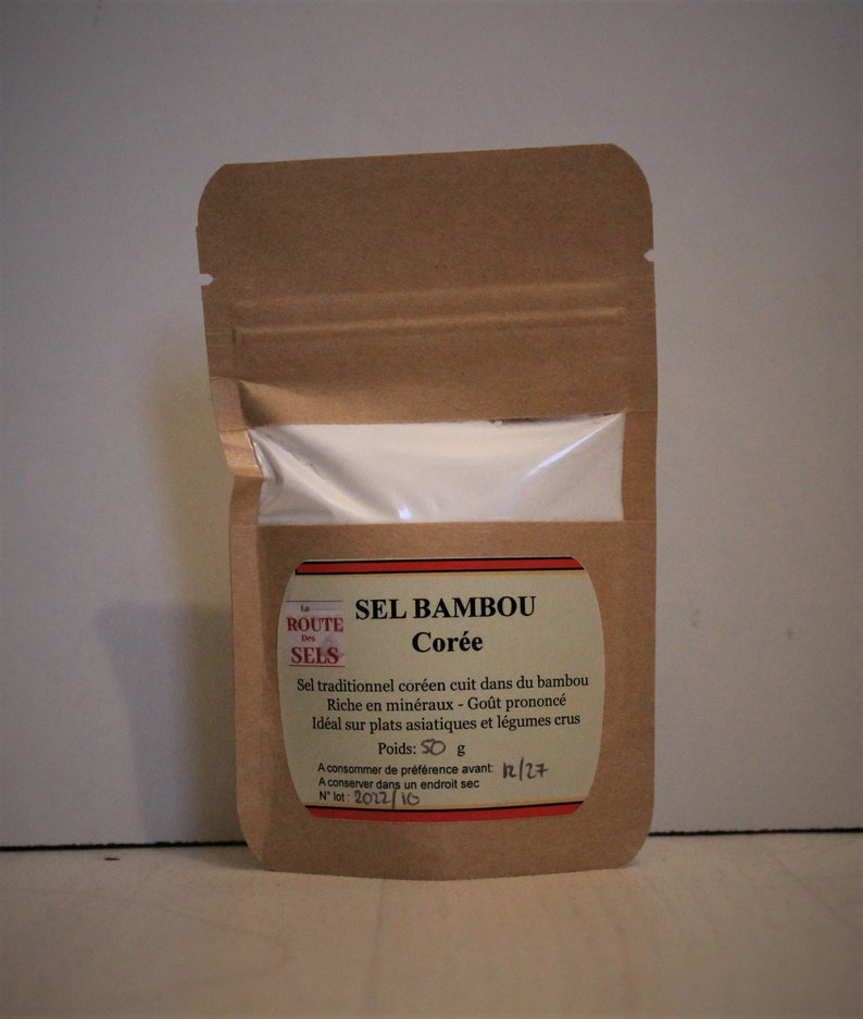 Bamboo salt from Korea: a unique salt in the world, with a fine texture like icing sugar image 2