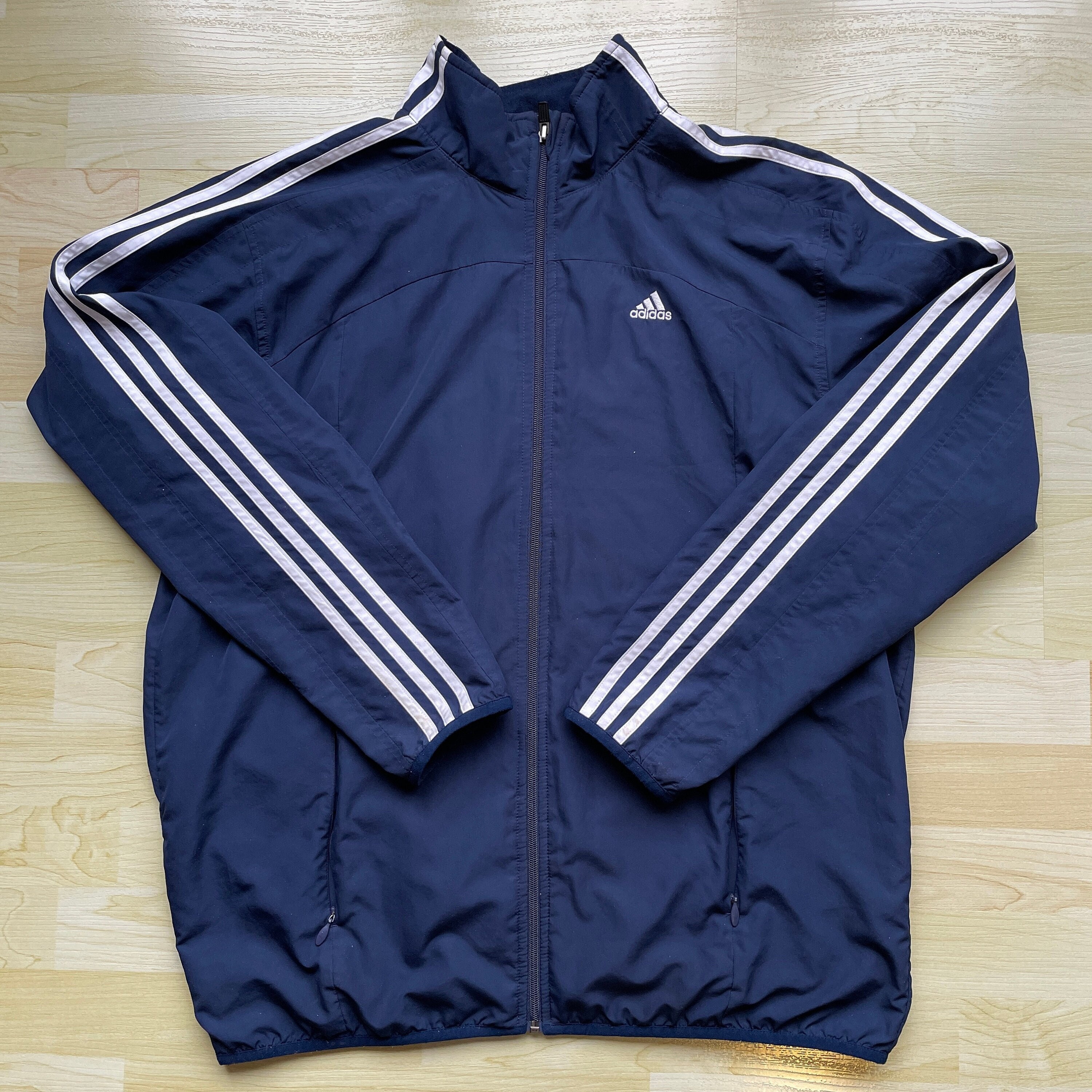 oversized adidas windbreaker