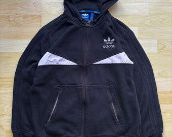 Adidas 90's tracksuit top Vintage short sleeve track jacket