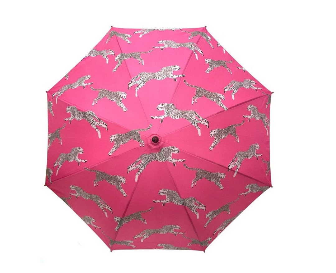 The House of Scalamandre Leaping Cheetah Umbrella Etsy