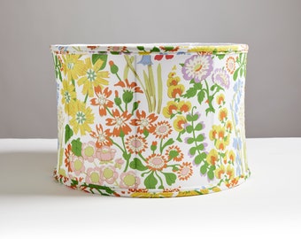 Scalamandre Nymph Floral Drum Lamp Shade