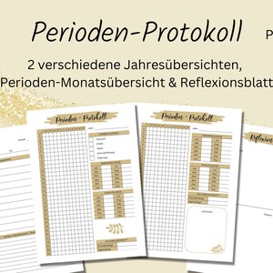 Period log for printing | printable period tracker | Menstrual Tracker | cycle tracker | Period calendar | PDF | A4 & A5